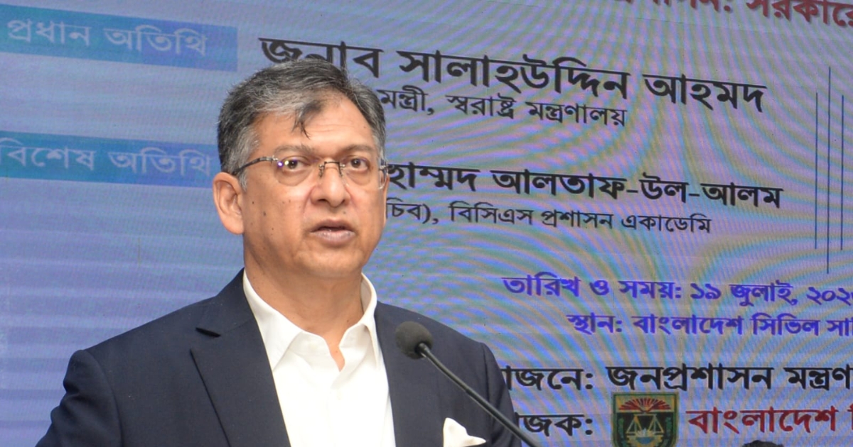 রাজনৈতিক সমঝোতা ছাড়াই গণভোট চাপিয়ে দেওয়া হয়েছিল: স্বরাষ্ট্রমন্ত্রী