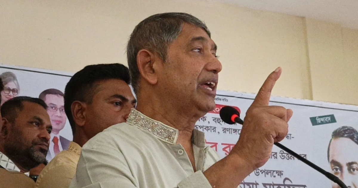 বিএনপি সরকার হাওয়ায় ভেসে আসেনি, জনগণের ভোটেই ক্ষমতায় এসেছে: মুক্তিযুদ্ধবিষয়ক মন্ত্রী
