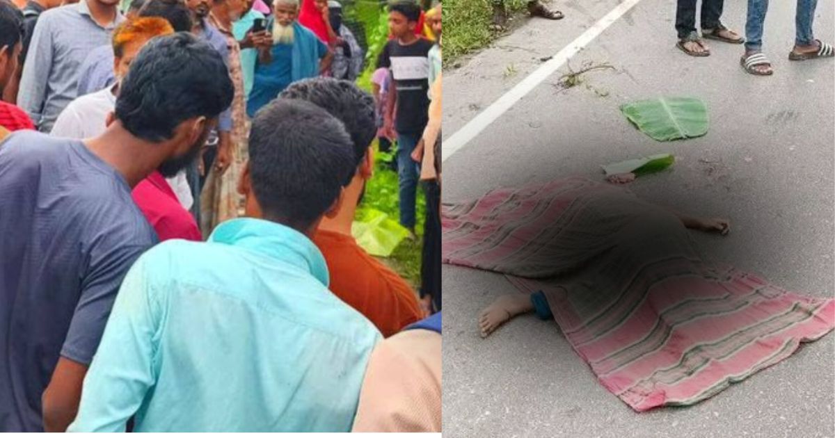 লালমোহনে বাস চাপায় শিশু নিহত
