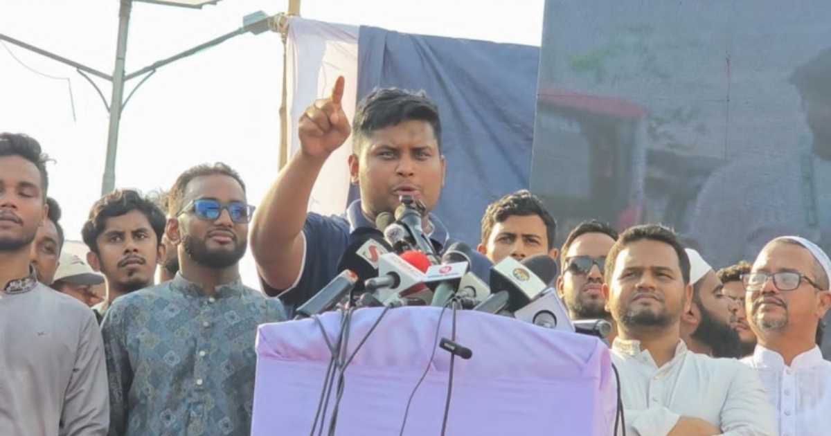 আ.লীগের মতো বর্তমানে ভোট ইঞ্জিনিয়ারিংয়ের নীলনকশা করছে বিএনপি: হাসনাত আবদুল্লাহ