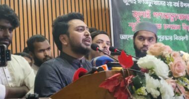 ‘আমরা কারো আধিপত্য মেনে নেব না, ভারতেরও না, আমেরিকারও না’: নাহিদ ইসলাম