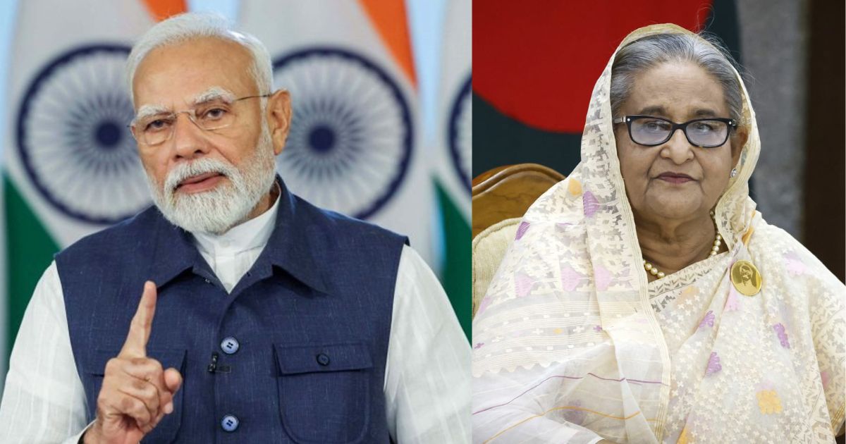 ভারতে বসে রাজনৈতিক কর্মকাণ্ড চালাতে পারবেন না শেখ হাসিনা: মোদি সরকারের স্পষ্ট বার্তা