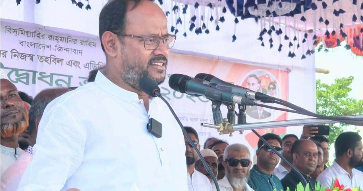 ‘যুবসমাজকে বিপথে নিতে প্রতিবেশী রাষ্ট্র মাদক প্রবেশের অপচেষ্টায় রয়েছে’: প্রতিমন্ত্রী টুকু