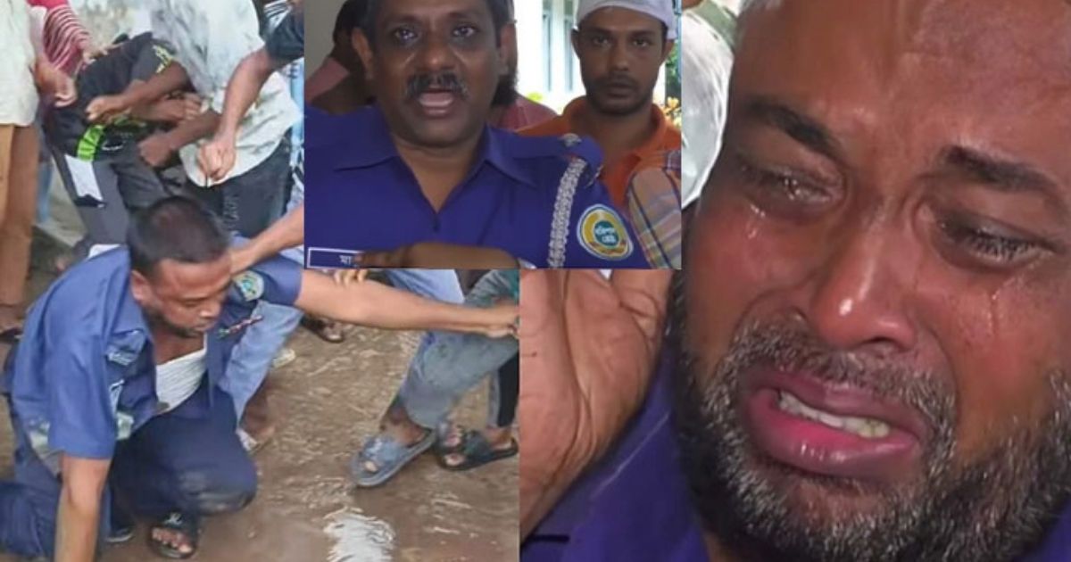 ‘থানায় ঢুকে এভাবে কেউ নির্যাতন করে’, অঝোরে কাঁদলেন পুলিশ সদস্য