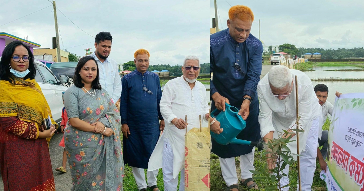 উখিয়া-টেকনাফ সড়কে নতুন প্রাণ, বৃক্ষরোপণ উদ্বোধনে এমপি শাহজাহান চৌধুরী ও (ইউএনও) পান্না আক্তার