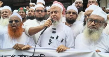 মোকতাদিরকে জামিন দিলে ব্রাহ্মণবাড়িয়া অচল করে দেওয়া হবে: হেফাজত মহাসচিব