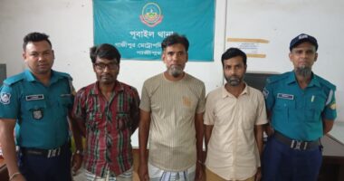 পূবাইলে সন্ত্রাস বিরোধী আইনে আওয়ামী লীগের ৩ কর্মী গ্রেপ্তার