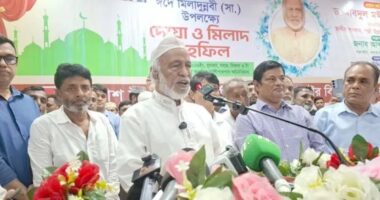 প্রধানমন্ত্রী ইসলামের আদর্শ বাংলাদেশে প্রতিষ্ঠা করছেন:  ড. আব্দুল মঈন খান