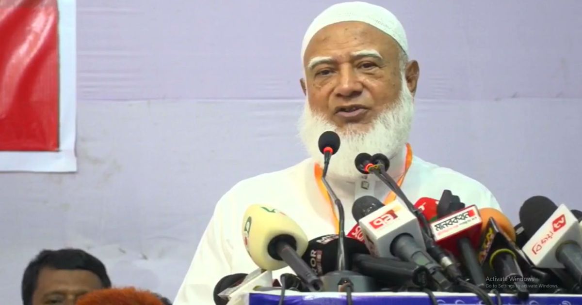 প্রধানমন্ত্রীর ইশারায় সব চলে, তাহলে তিনি না চাইলে সরকারের সবাই দুর্নীতিতে জড়ায় কীভাবে: জামায়াত আমির