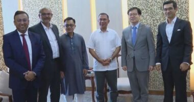 প্রধানমন্ত্রীর সঙ্গে দক্ষিণ কোরিয়ার বাণিজ্যমন্ত্রীর সৌজন্য সাক্ষাৎ