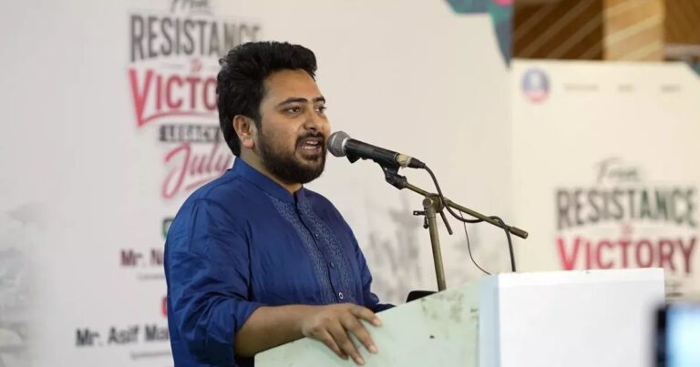 আবারও হল দখল ও ক্যাম্পাস নিয়ন্ত্রণের পাঁয়তারা চলছে: নাহিদ ইসলাম