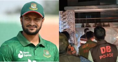 সাকিব আল হাসানের মাগুরার বাড়িতে আগুন