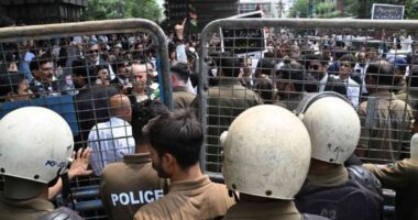 ইমরান খানের মুক্তির দাবিতে বিক্ষোভ