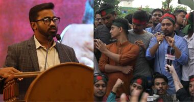 ‘সরকার পতনের দাবি ছাত্রনেতাদের কাছ থেকেই এসেছিল’: রাশেদ খাঁন