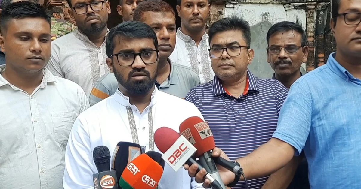 গণঅভ্যুত্থানের মূল চেতনার সঙ্গে প্রথম বেইমানি করেছেন জামায়াত আমির ডা. শফিকুর রহমান: রাশেদ খান