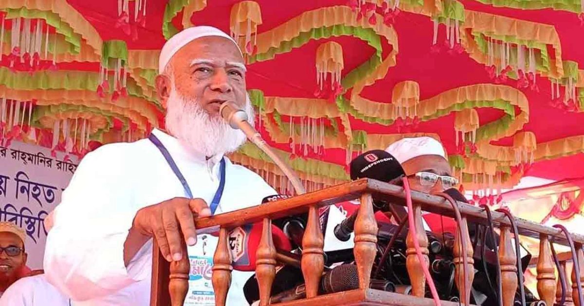 ‘ওখানে মধু আছে, চুষলেই জিহ্বায় মজা লাগে’: জামায়াত আমীর