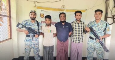রোহিঙ্গা ক্যাম্পে এপিবিএনের অভিযানে ইয়াবাসহ তিন রোহিঙ্গা আটক
