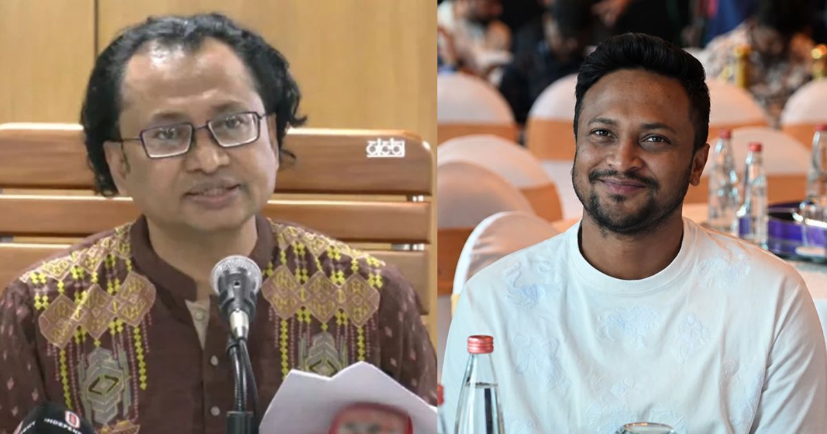 সাকিব আল হাসান নষ্ট-পচে যাওয়া মানুষ: প্রধানমন্ত্রীর উপদেষ্টা ডা. জাহেদ