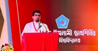 মারের জবাব দিচ্ছি না বলে আমাদের কি শক্তি নাই: শিবির সভাপতি