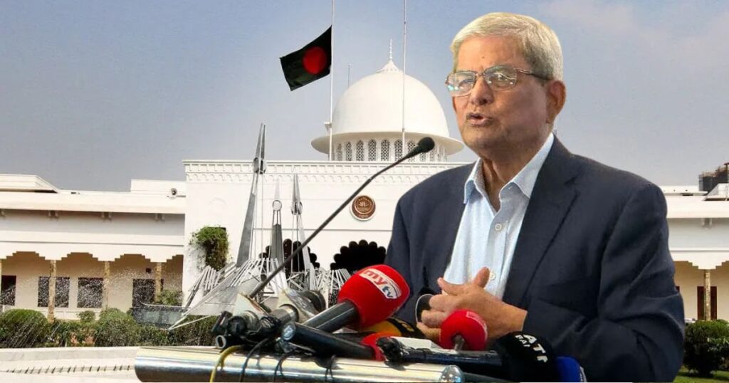 রাজনীতির কণ্টকাকীর্ণ পথ পেরিয়ে,রাজপথের সিপাহসালার থেকে বঙ্গভবনের পথে মির্জা ফখরুল