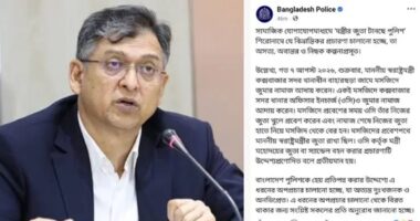 স্বরাষ্ট্রমন্ত্রীর জুতা বহনের দাবি অসত্য ও কল্পনাপ্রসূত: পুলিশ