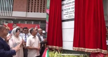 নিউরোসায়েন্সেস হাসপাতালে ৫০০ শয্যার নতুন ভবন উদ্বোধন করলেন প্রধানমন্ত্রী তারেক রহমান