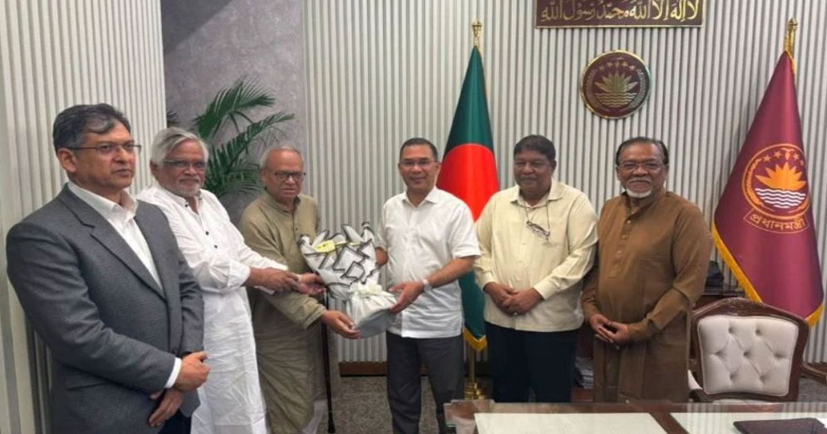 প্রধানমন্ত্রী তারেক রহমানের সঙ্গে বিএনপির স্থায়ী কমিটির নতুন ৪ সদস্যের সাক্ষাৎ