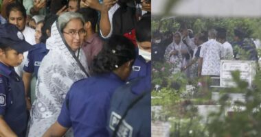 বনানীতে শায়িত হলেন তৌফীক নাওয়াজ, দীপু মনি ফিরছেন কারাগারে