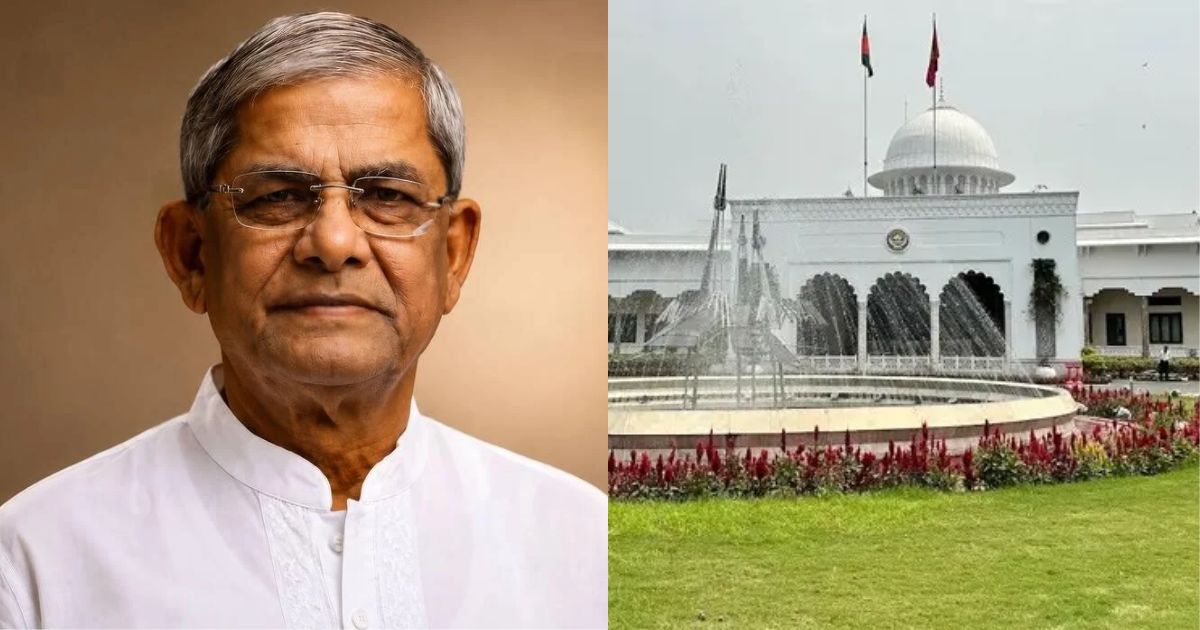রোববার বঙ্গভবনে উঠছেন নতুন রাষ্ট্রপতি মির্জা ফখরুল ইসলাম আলমগীর