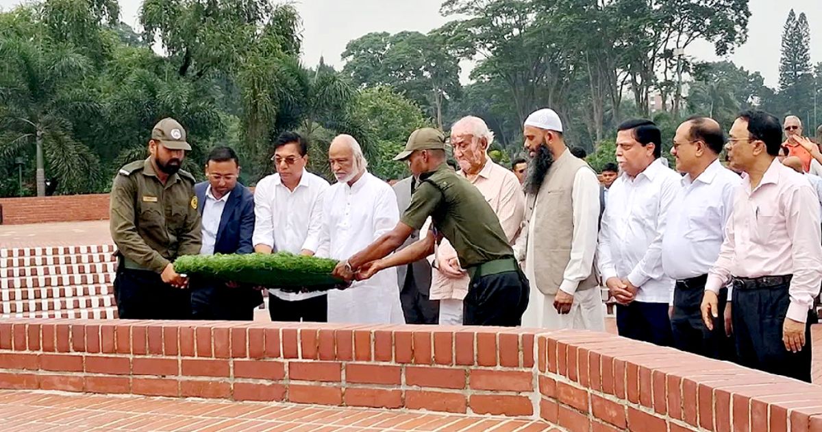 জাতীয় স্মৃতিসৌধে বীর শহিদদের প্রতি নতুন মন্ত্রী-প্রতিমন্ত্রীদের শ্রদ্ধা নিবেদন