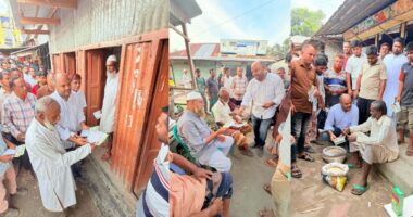 পোরজনা ইউনিয়নে নির্বাচনী প্রচারণায় ব্যস্ত সময় পার করছেন চেয়ারম্যান প্রার্থী আল মামুন জুয়েল