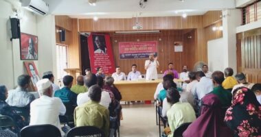 সারা বছর কাজ ও ন্যায্য মজুরির দাবিতে ক্ষেতমজুরদের কর্মীসভা