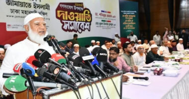 মানুষের অধিকার প্রতিষ্ঠায় শেষ শ্বাস পর্যন্ত লড়ে যাব: ডা. শফিকুর রহমান