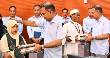 ‘আপনারা যে পুরস্কারটা জিতে এসেছেন, এটা বাংলাদেশের সব মুসলমানের অর্জন’: প্রধানমন্ত্রী