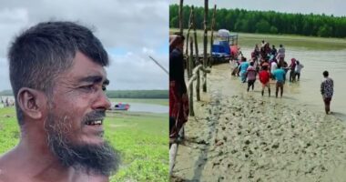 বৃষ্টির মধ্যে নৌকায় বসে চা পান, মুহূর্তেই বজ্রপাতে মৃত্যু
