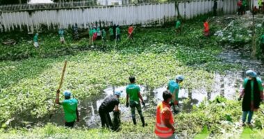 খাল পরিষ্কারে প্রশাসনের উদ্যোগ, অংশ নিলেন স্বেচ্ছাসেবীরা