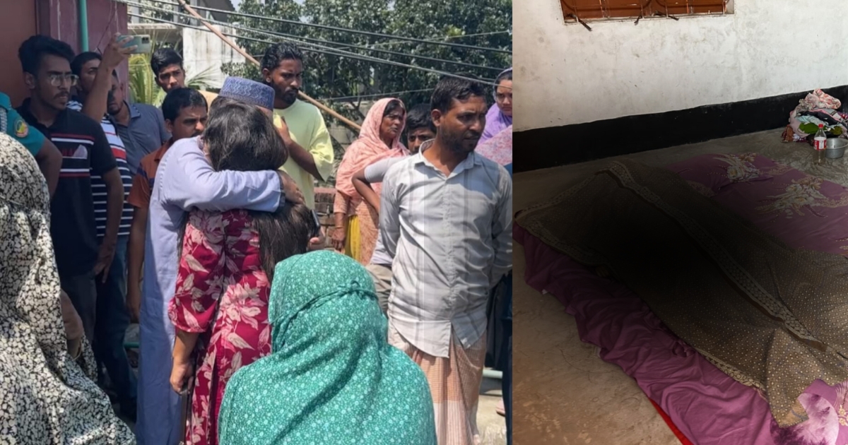 ভাড়া বাসার চিলেকোঠা থেকে গৃহবধূর মরদেহ উদ্ধার