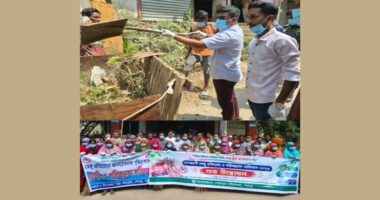ডেঙ্গু প্রতিরোধে মাঠে ইউএনও: হাসপাতাল রোডে পরিচ্ছন্নতা অভিযান