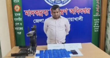 চুলার পাইপে ৬ হাজার ইয়াবা, সেনবাগে গ্রেপ্তার ১