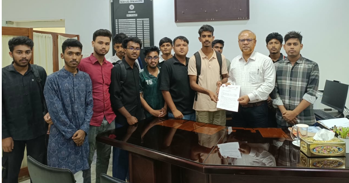 শিক্ষার্থীদের খাদ্য ও স্বাস্থ্য সুরক্ষায় রাবি প্রশাসনকে ছাত্রদলের আরিফুল ইসলামের ১৬ দফা দাবি