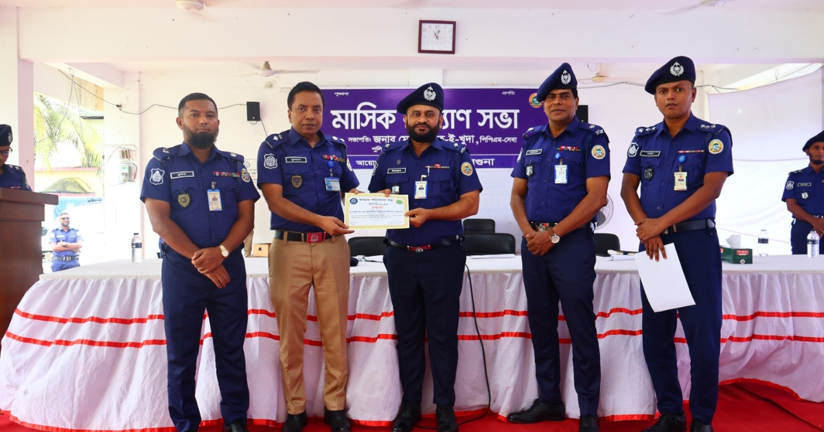 আমতলী থানার ওসি জেলার শ্রেষ্ঠ, পুরস্কৃত আরও পাঁচ পুলিশ সদস্য