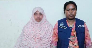 ভিডিও ছড়িয়ে পড়ার পর দুই বছরের নাতিকে আছাড়ের ঘটনায় গ্রেপ্তার দাদি