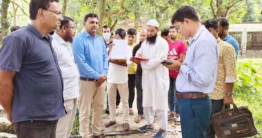 শাহজাদপুরে যমুনা টেক্সটাইলকে ১ লক্ষ টাকা অর্থদণ্ড দিয়েছে ভ্রাম্যমাণ আদালত