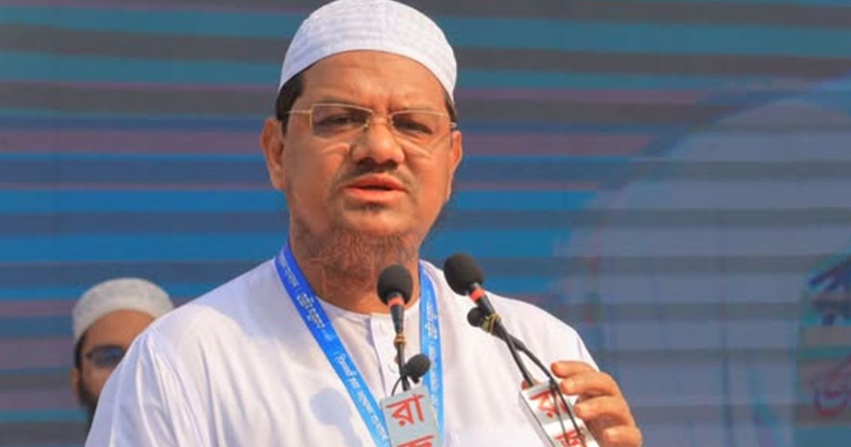 চাঁদাবাজি-সন্ত্রাস রোধে সরকার সম্পূর্ণ ব্যর্থ : চরমোনাই পীর