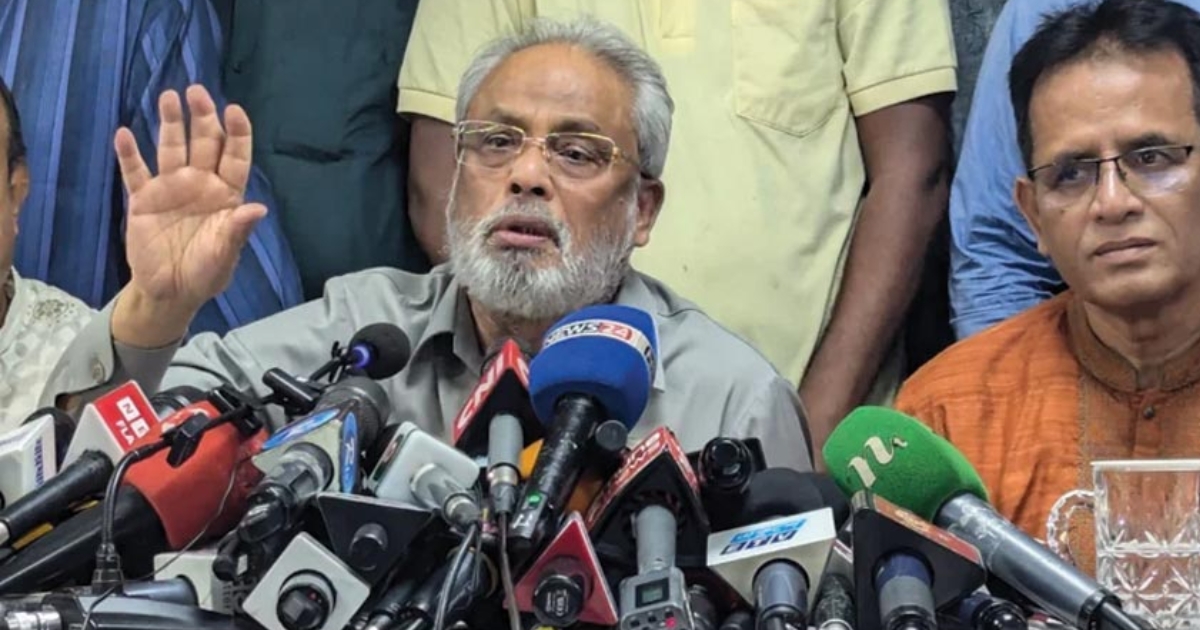কোনো রাজনৈতিক দলের কার্যালয় ঘেরাও গণতন্ত্রের সঙ্গে সামঞ্জস্যপূর্ণ নয়: জিএম কাদের