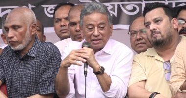 বারবার সংকটে পড়া বাংলাদেশকে বিএনপি উদ্ধার করেছে: অর্থমন্ত্রী আমির খসরু