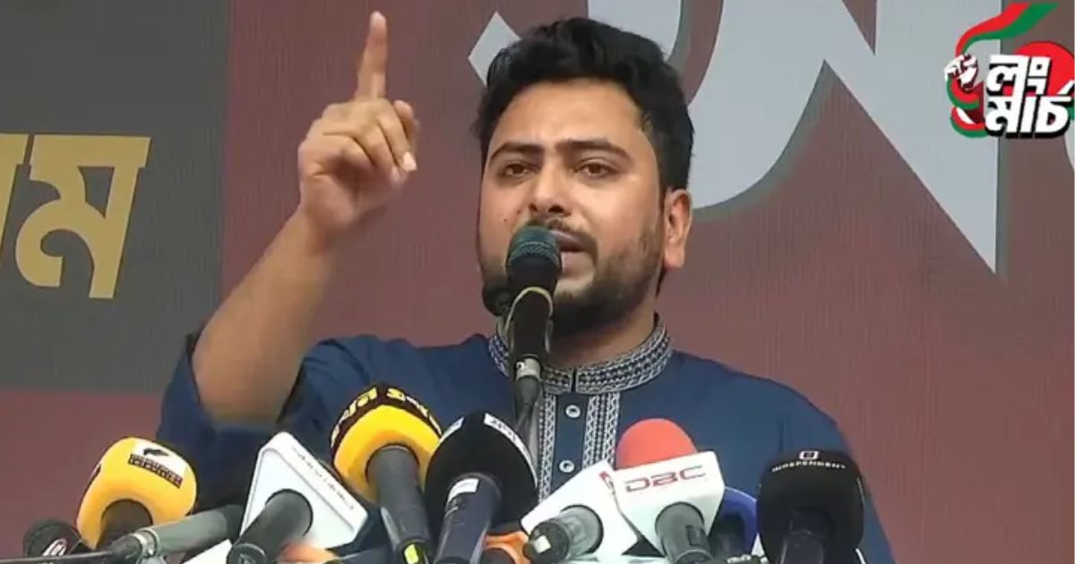 খুব শিগগিরই ঢাকায় লংমার্চের ডাক দেবো, ৫ আগস্টের মতো যাবেন: নাহিদ ইসলাম
