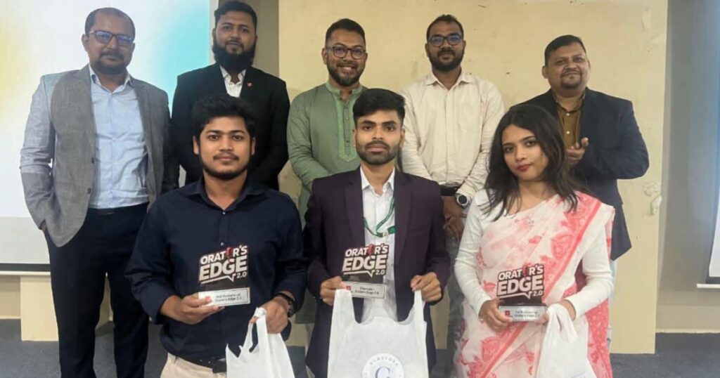 নজরুল বিশ্ববিদ্যালয়ে পাবলিক স্পিকিং প্রতিযোগিতা ‘অরেটরস এজ ২.০’ অনুষ্ঠিত