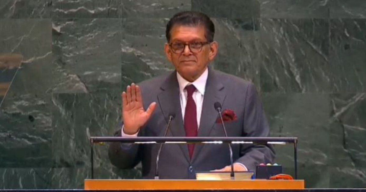 জাতিসংঘ সাধারণ পরিষদের সভাপতি হিসেবে শপথ নিলেন খলিলুর রহমান