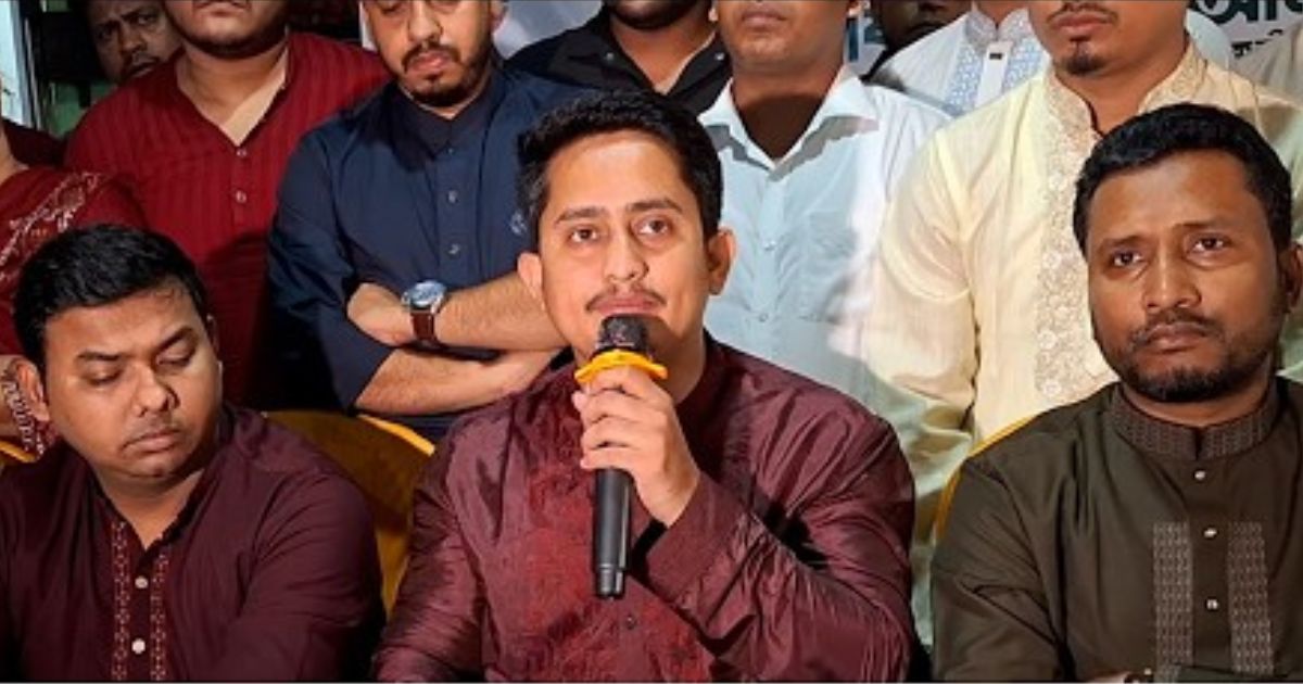 মানুষের ভয়ে পালিয়ে যাওয়া শেখ হাসিনা কখনো এই দেশে ফিরবে না, তাঁর মৃত্যু ও কবর কিছুই দেশে হবে না: সারজিস